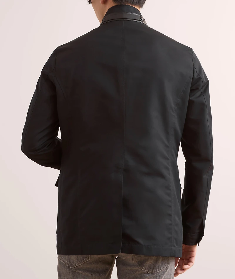 Compact Nylon Military Jacket