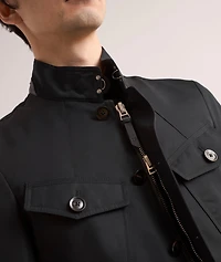 Compact Nylon Military Jacket