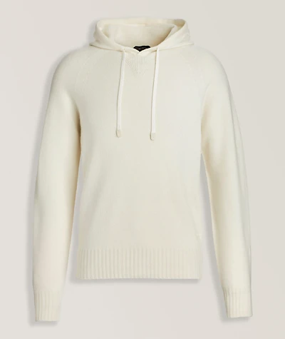 Seamless Cashmere Hooded Sweater
