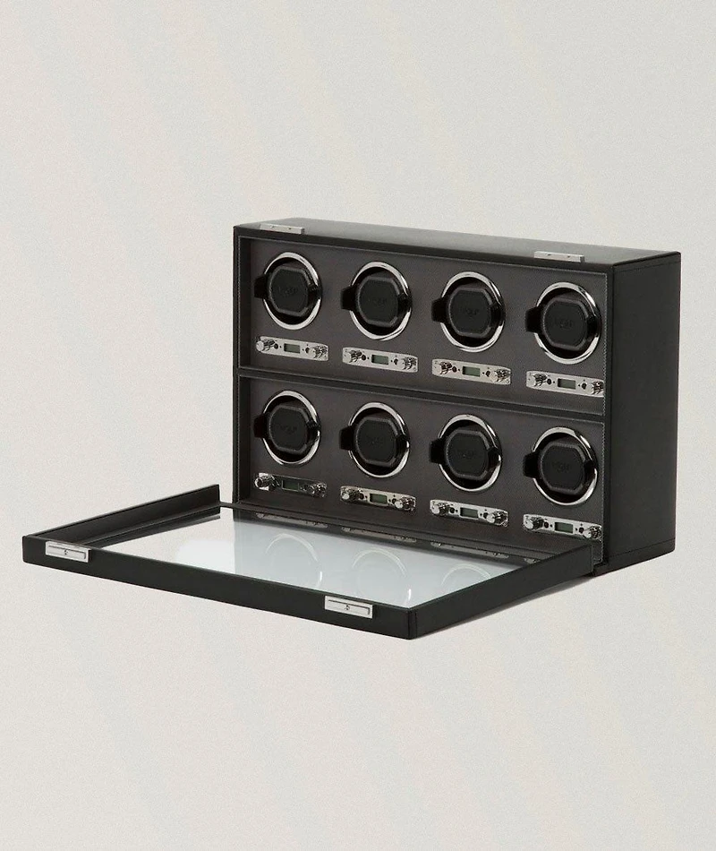 Viceroy Black 8-Piece Watch Winder