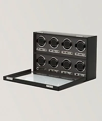 Viceroy Black 8-Piece Watch Winder