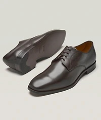 Lisbon Burnished Leather Derbies