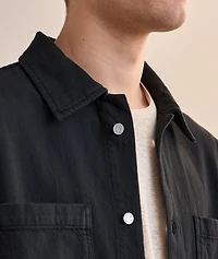 Terry Cotton Double Pocket Overshirt