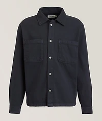 Terry Cotton Double Pocket Overshirt