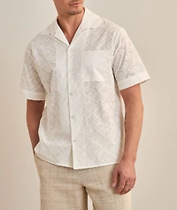 Cotton Eyelet Shirt