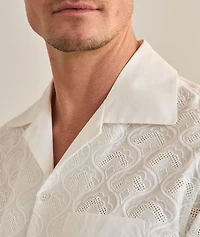Cotton Eyelet Shirt