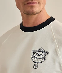 Embroidered Cup Logo Cotton Piqué T-Shirt