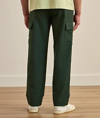 Wool-Blend Pleated Cargo Pants