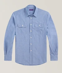 Cooper Washed Chambray Shirt