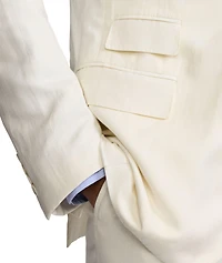 Silk-Linen Suit Jacket