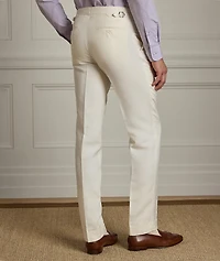 Silk-Linen Suit Pants