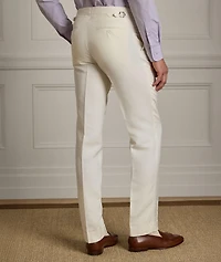 Silk-Linen Suit Pants