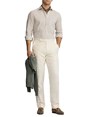 Silk-Linen Suit Pants