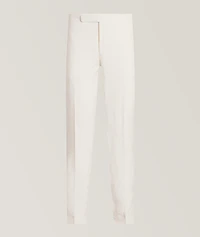 Silk-Linen Suit Pants