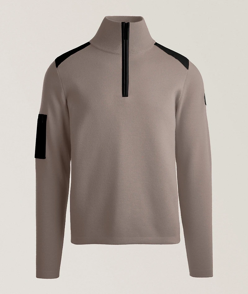 Black Label Stormont Quarter-Zip Sweater