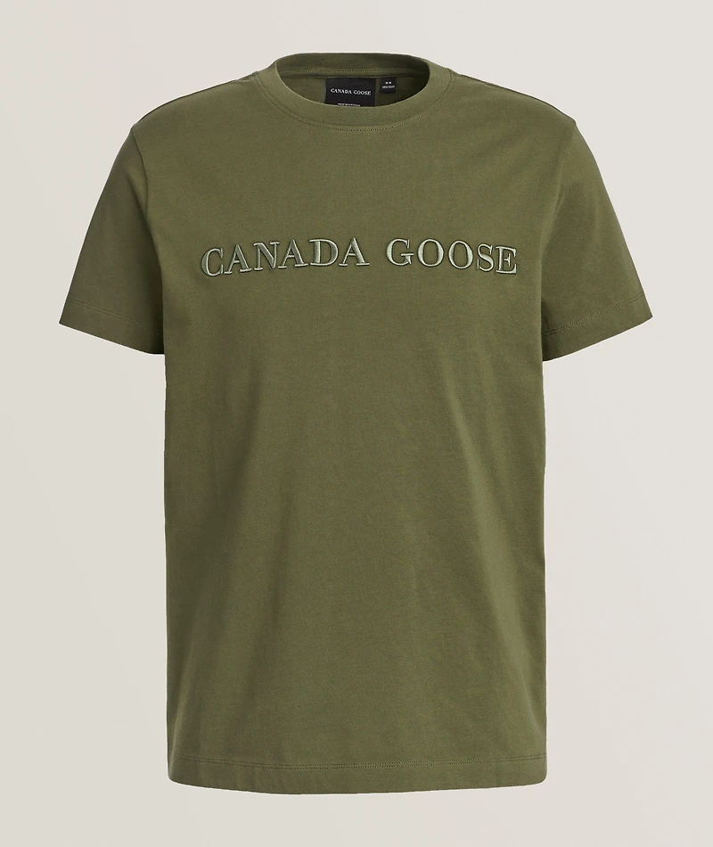 Emersen Embroidered Wordmark T-Shirt