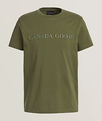 Emersen Embroidered Wordmark T-Shirt