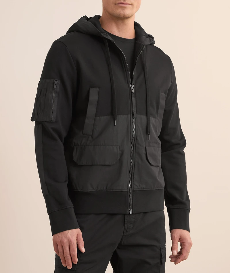 Ferris Full Zip Hooded Sweater