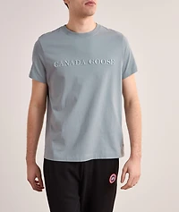 Emersen Embroidered Wordmark T-Shirt