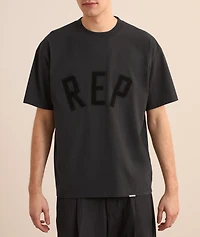 Rep Applique Logo Cotton T-Shirt