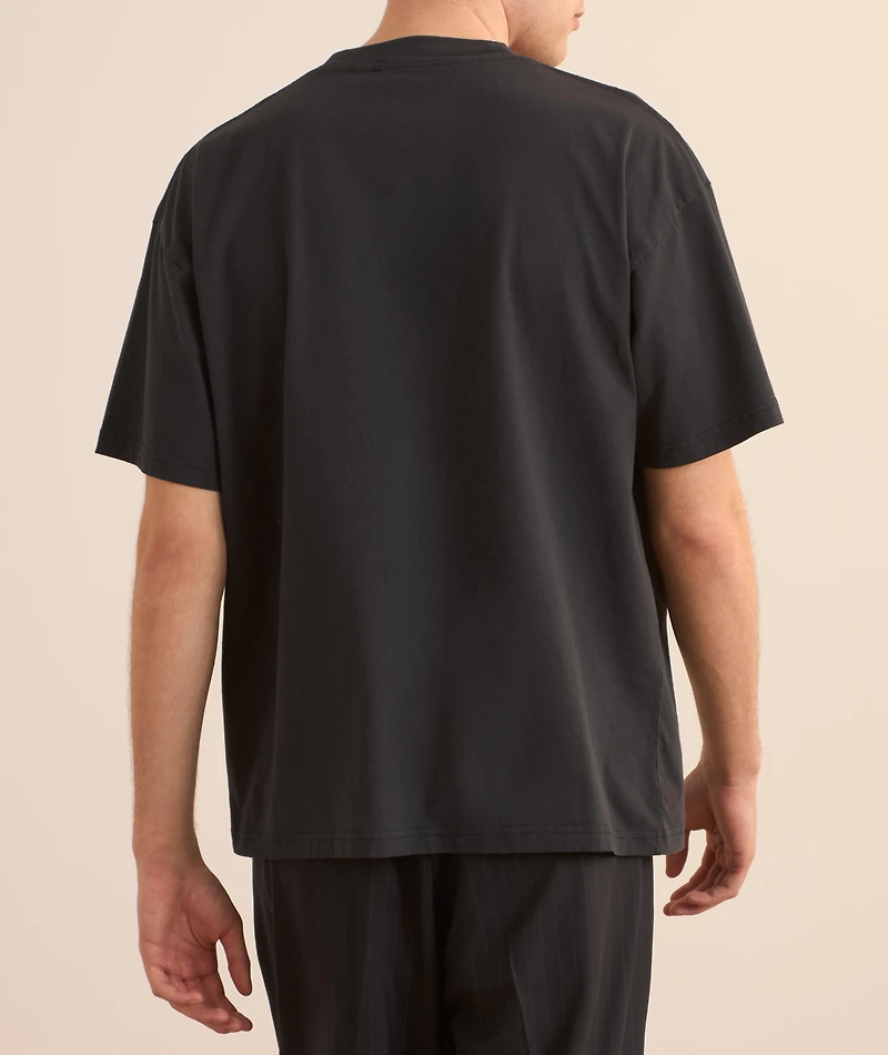 Rep Applique Logo Cotton T-Shirt
