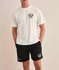 Crest Logo Cotton T-Shirt