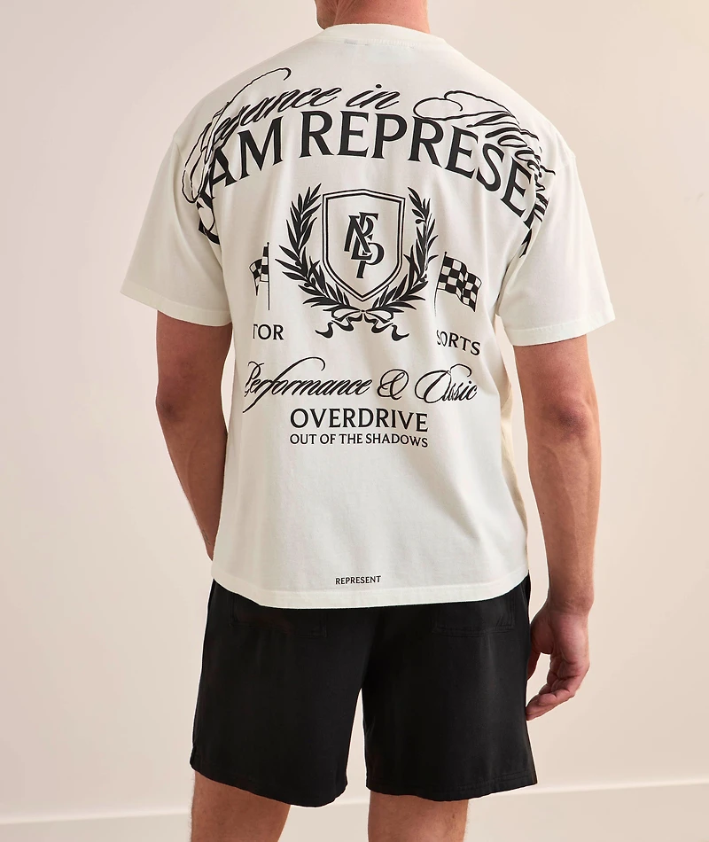 Crest Logo Cotton T-Shirt