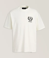 Crest Logo Cotton T-Shirt