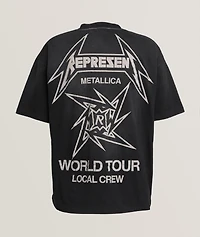 X Metallica 40th Anniversary World Tour T-Shirt