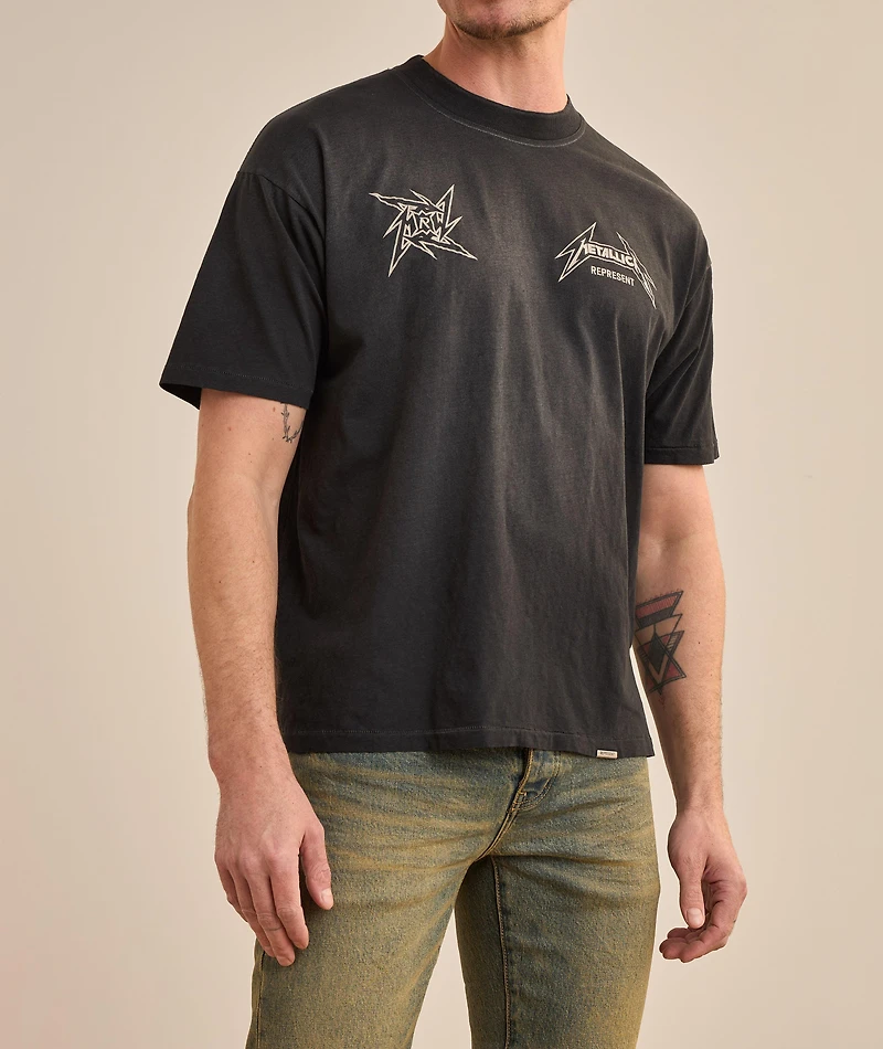 X Metallica 40th Anniversary World Tour T-Shirt