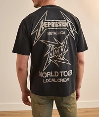 X Metallica 40th Anniversary World Tour T-Shirt