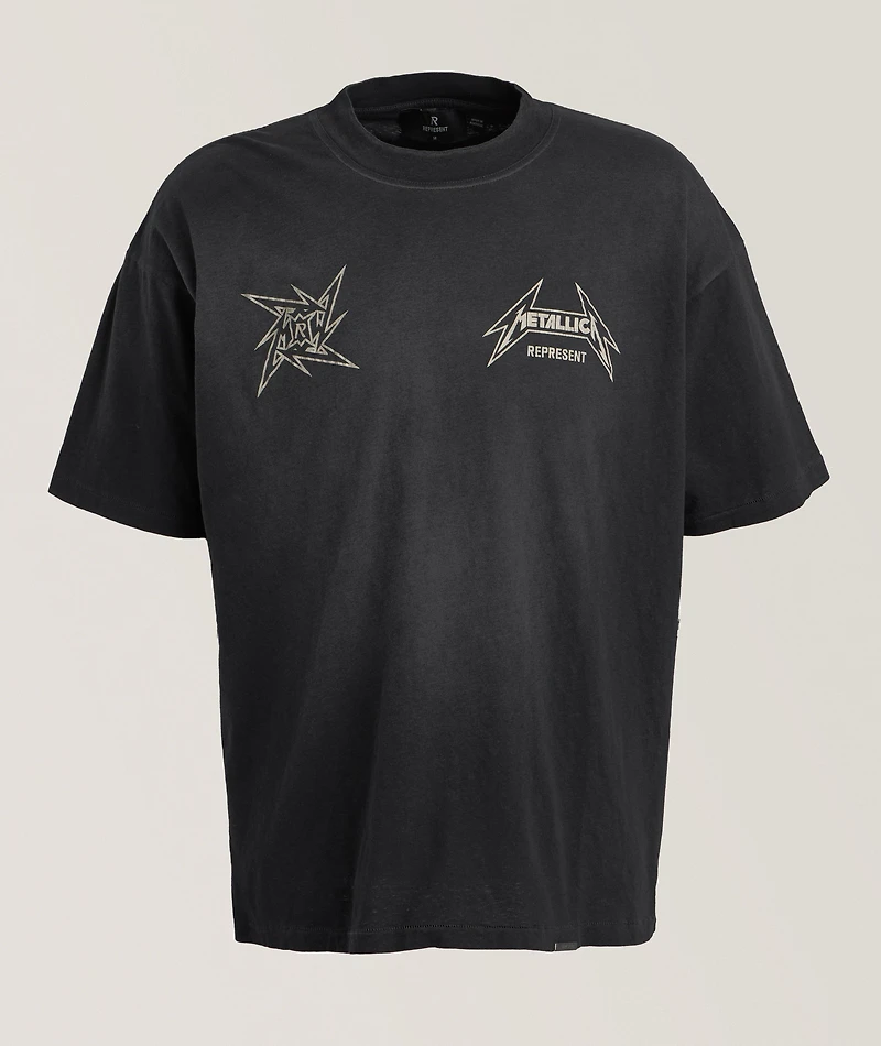 X Metallica 40th Anniversary World Tour T-Shirt