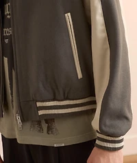 Raglan Varsity Bomber