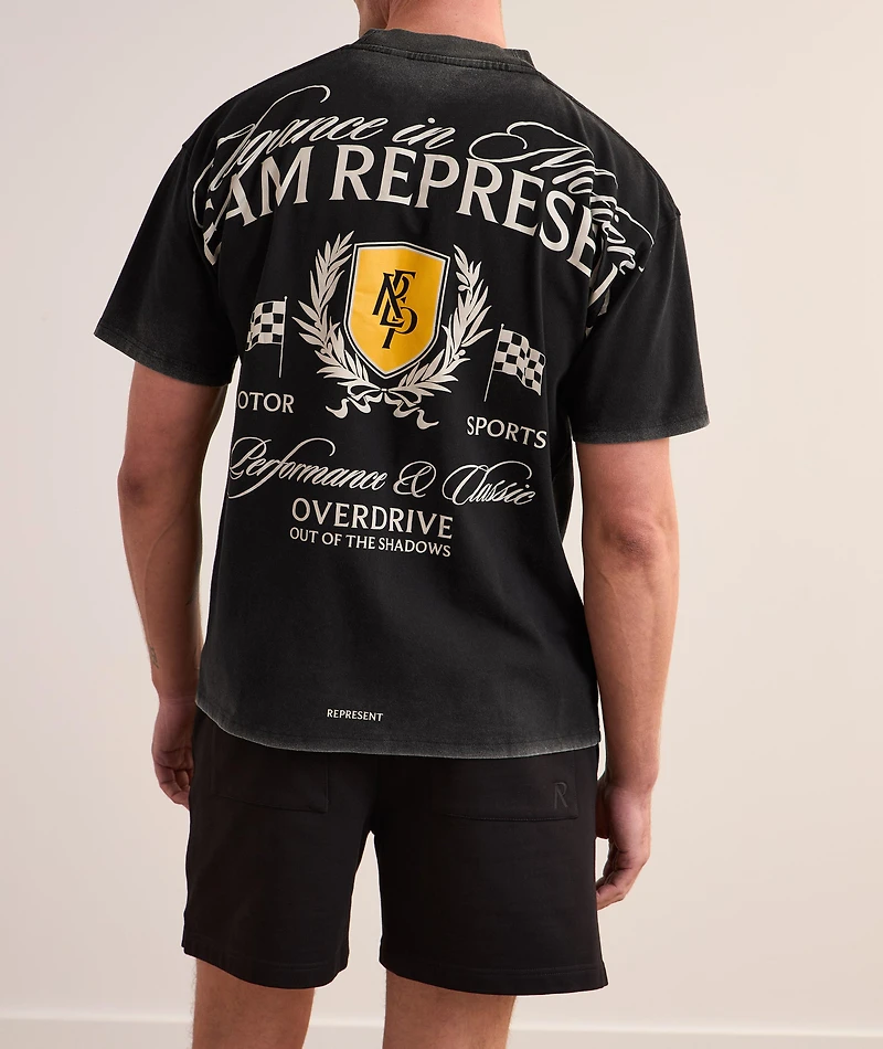 Crest Logo Cotton T-Shirt