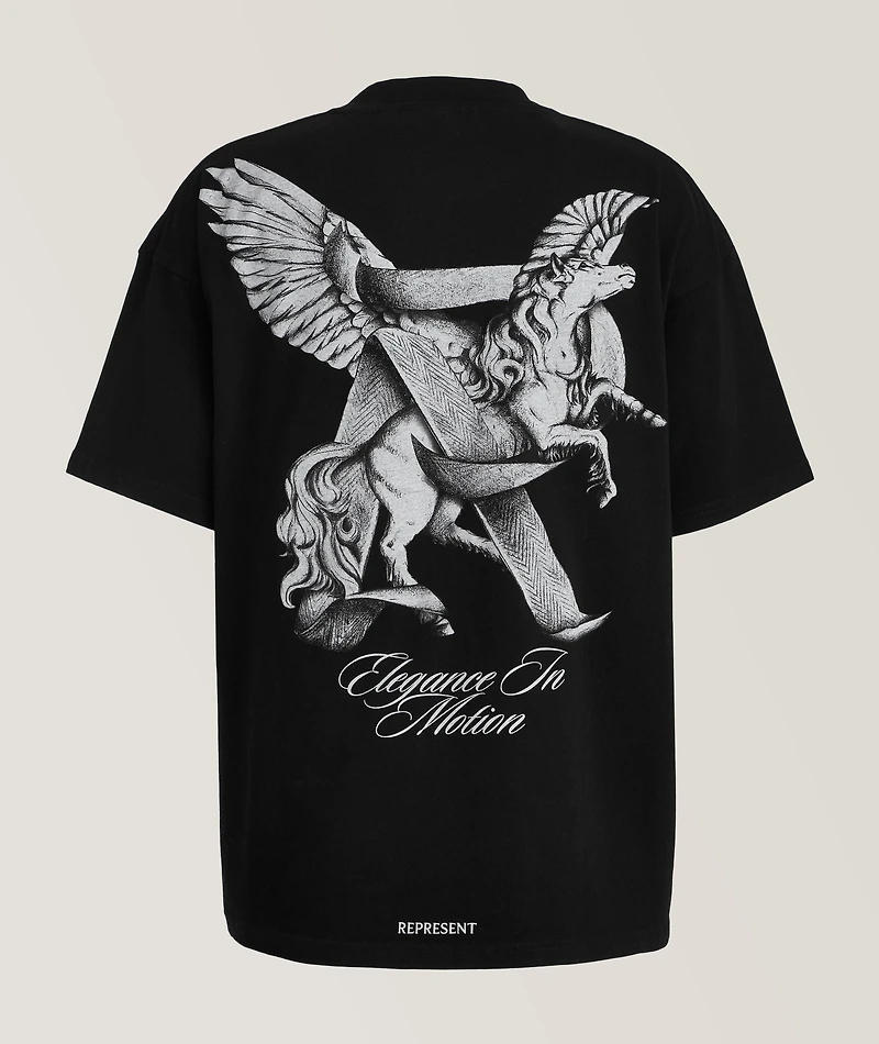 Elegance Motion Cotton T-Shirt
