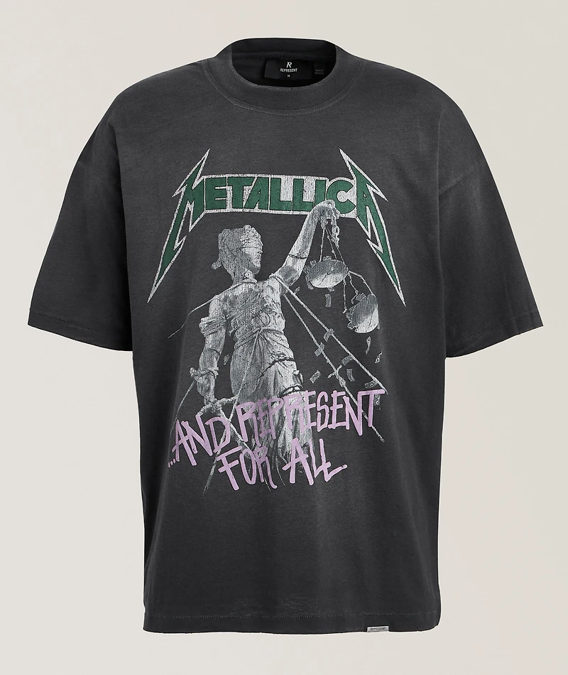 X Metallica Justice T-Shirt
