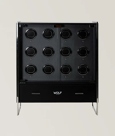 Regent Roadster 12pc Watch Winder Cabinet 
