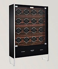 Regent Roadster 16pc Watch Winder Cabinet