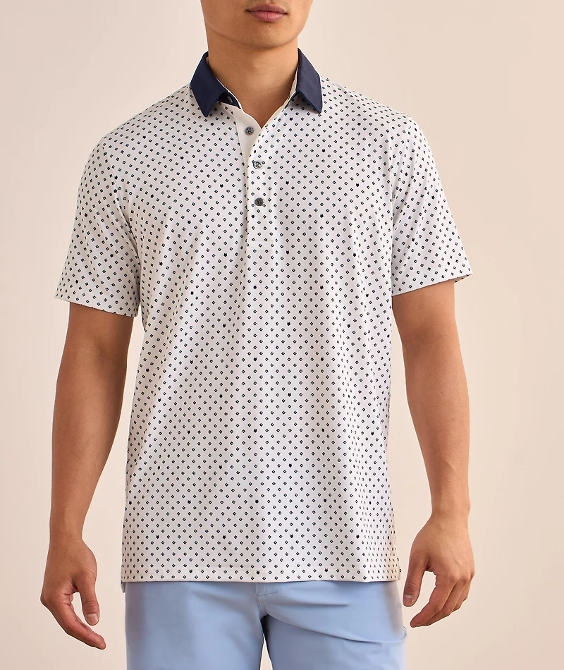 G-Squared Technical-Stretch Polo