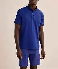 Cotton-Blend Golf Polo