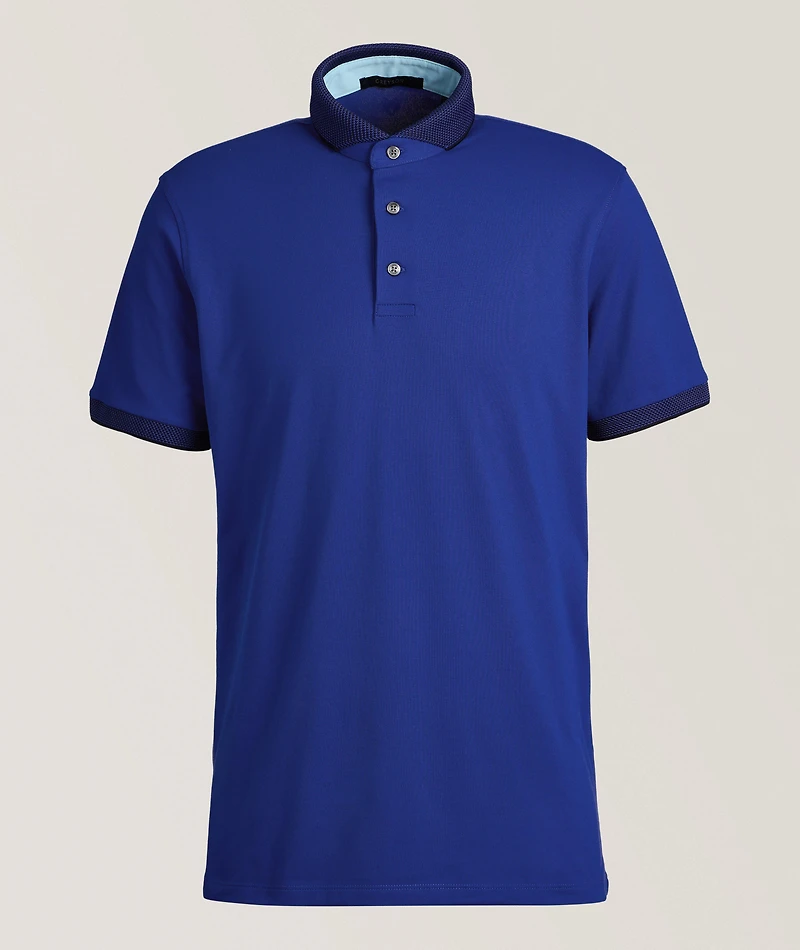 Cotton-Blend Golf Polo