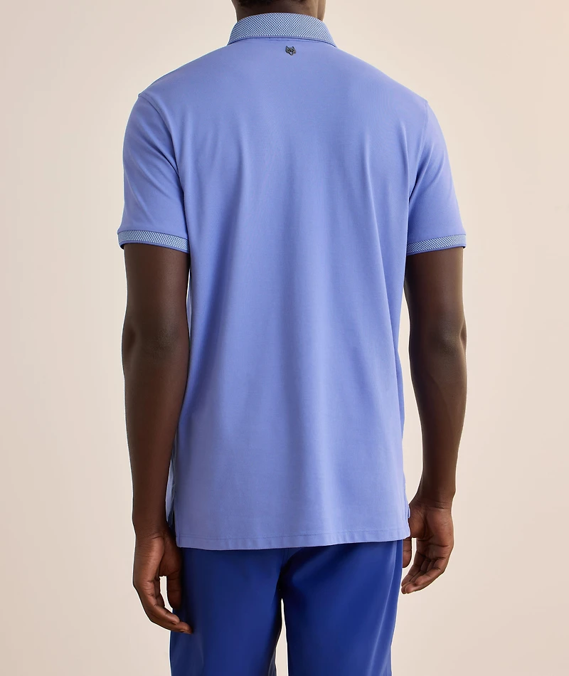 Cotton-Blend Golf Polo