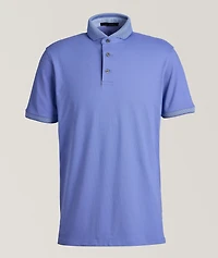Cotton-Blend Golf Polo