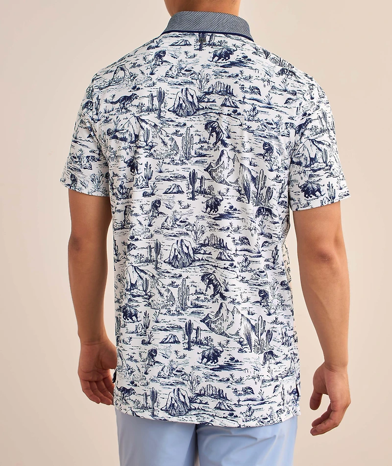 Utah Landscape Technical-Stretch Polo