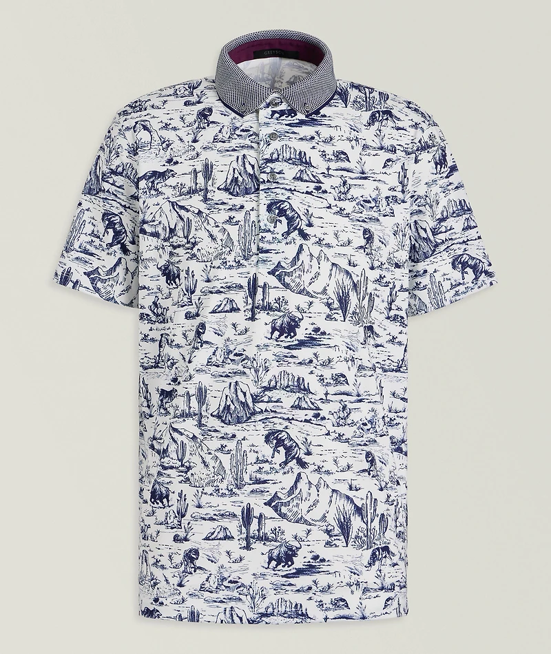 Utah Landscape Technical-Stretch Polo