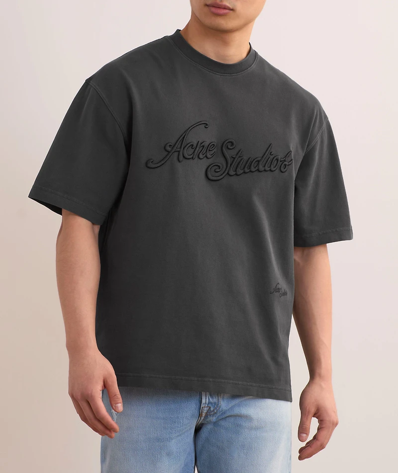 Cursive Embroidered Logo T-Shirt