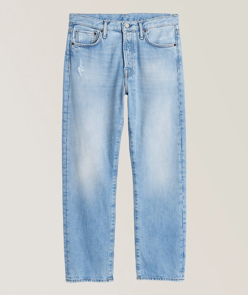 1996 Distressed Straight Jeans
