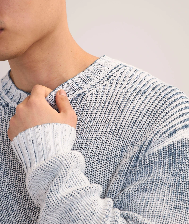 Gummy Cotton Crewneck Sweater
