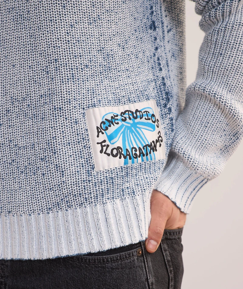 Gummy Cotton Crewneck Sweater