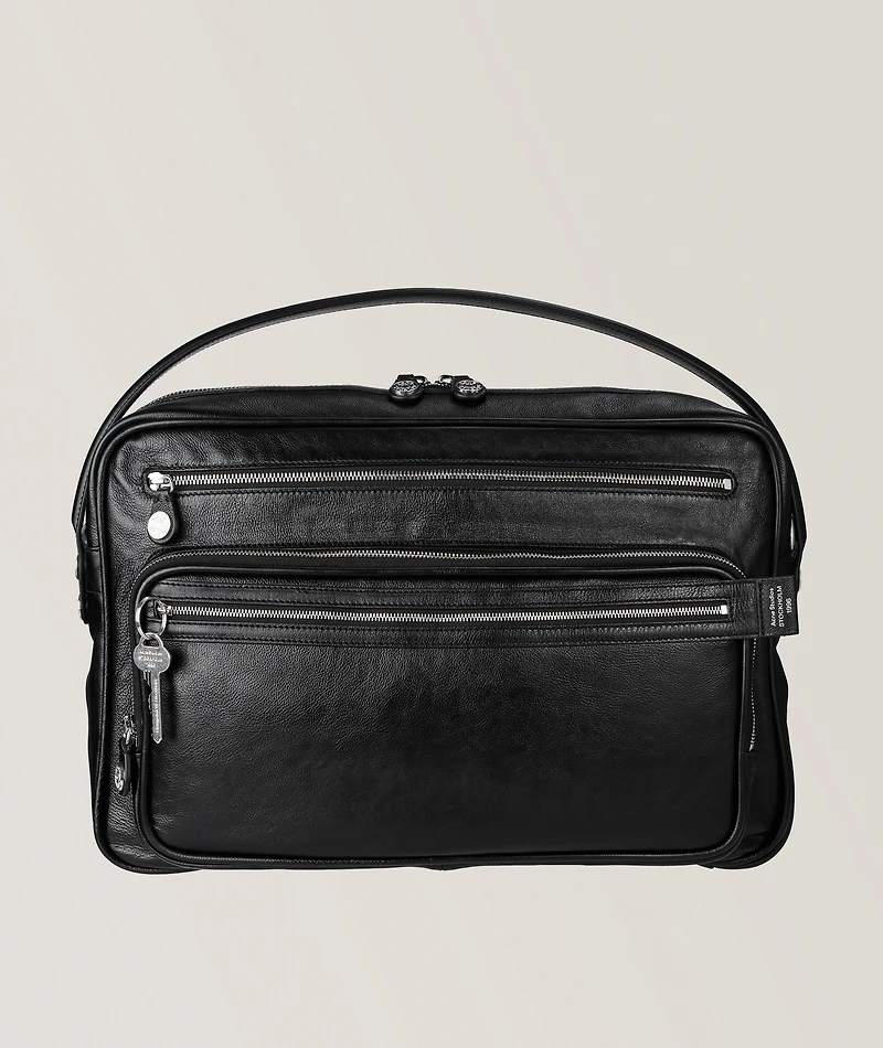 Camero Leather Crossbody Camera Bag